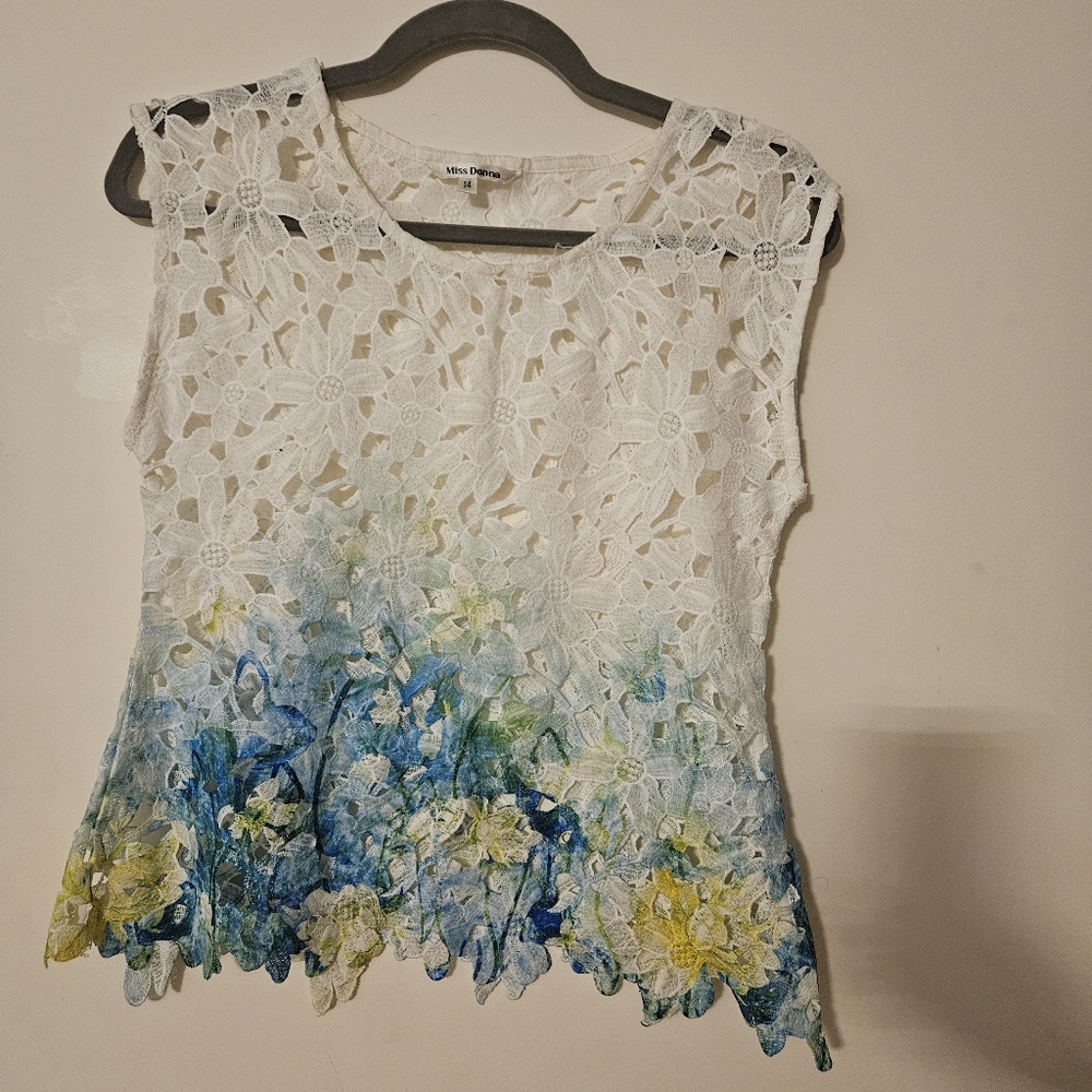Miss Donna Tie Dye Top